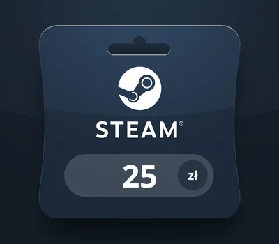 Steam Wallet PLN 25 Gift Card PL — лицензионный ключ