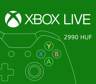 XBOX Live 2990 HUF Prepaid Card HU — лицензионный ключ