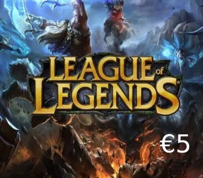 League of Legends 5 EUR Prepaid RP Card EU — лицензионный ключ