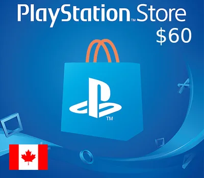 PlayStation Network CAD 60 Gift Card CA — лицензионный ключ
