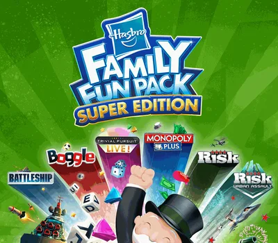 Hasbro Family Fun Pack Super Edition EU XBOX One CD Key — лицензионный ключ