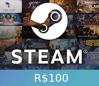 Steam Gift Card 100 BRL BR Activation Code — лицензионный ключ