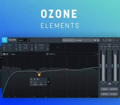 iZotope Ozone 9 Elements PC/MAC CD Key — лицензионный ключ