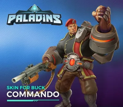 Paladins - Buck Commando Skin Digital Download CD Key — лицензионный ключ