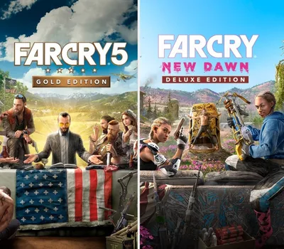 Far Cry 5 Gold Edition + Far Cry New Dawn Deluxe Edition Bundle AR XBOX One / Xbox Series X|S CD Key — лицензионный ключ