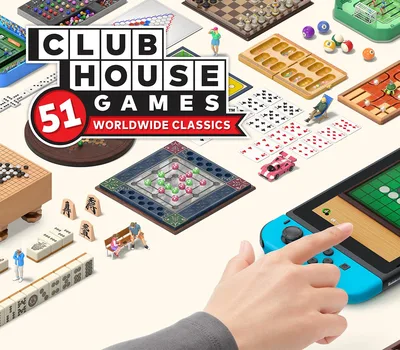 Clubhouse Games: 51 Worldwide Classics US Nintendo Switch CD Key — лицензионный ключ