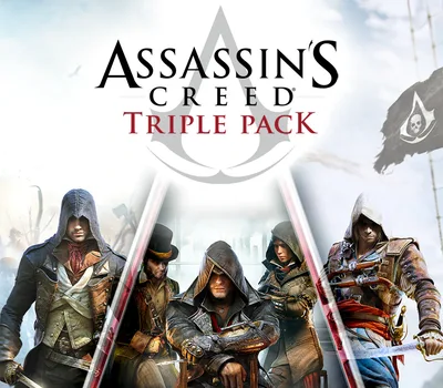 Assassin's Creed Triple Pack AR VPN XBOX One CD Key — лицензионный ключ