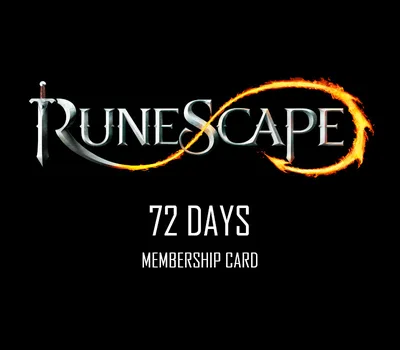 RuneScape 72-Day Prepaid Time Game Card — лицензионный ключ
