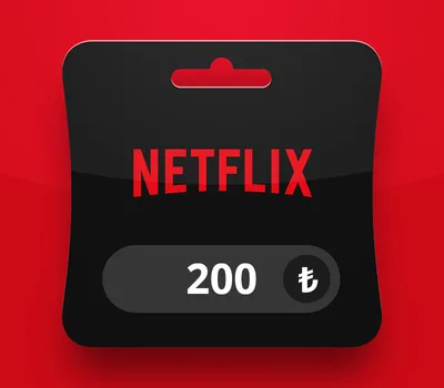 Netflix TRY 200 Gift Card TR — лицензионный ключ