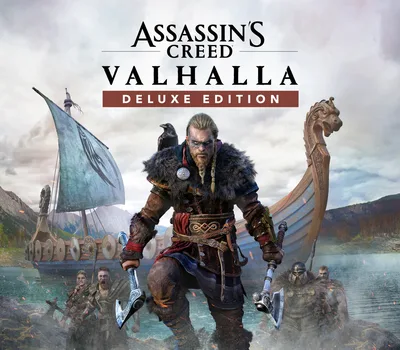 Assassin's Creed Valhalla Deluxe Edition EU Ubisoft Connect CD Key — лицензионный ключ