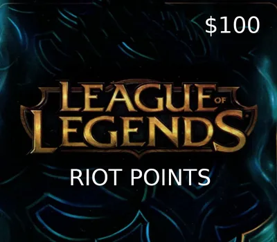 League of Legends 100 USD Prepaid RP Card US — лицензионный ключ