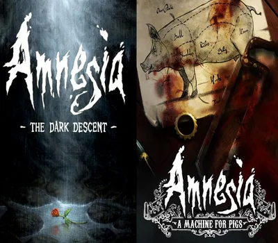 Amnesia: The Dark Descent + Amnesia: A Machine for Pigs Steam CD Key — лицензионный ключ