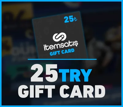 itemsatis 25 TRY Gift Card — лицензионный ключ