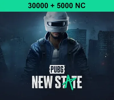 PUBG: NEW STATE - 30000 + 5000 NC CD Key — лицензионный ключ