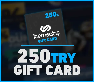 itemsatis 250 TRY Gift Card — лицензионный ключ