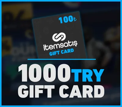 itemsatis 1000 TRY Gift Card — лицензионный ключ