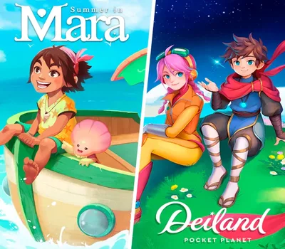 Summer in Mara + Deiland Bundle AR XBOX One CD Key — лицензионный ключ