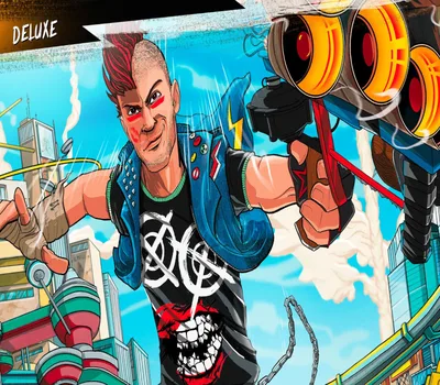 Sunset Overdrive Deluxe Edition AR XBOX One CD Key — лицензионный ключ