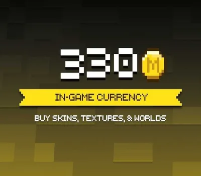 Minecraft Minecoins Pack - 330 Coins CD Key — лицензионный ключ