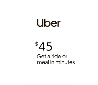 Uber $45 US Gift Card — лицензионный ключ