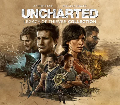 Uncharted: Legacy of Thieves Collection RoW PC Steam CD Key — лицензионный ключ