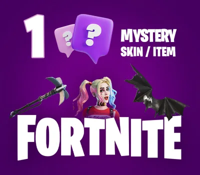 1 Mystery Fortnite Skin / Item PC Epic Games CD Key — лицензионный ключ
