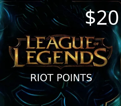 League of Legends 20 USD Prepaid RP Card US — лицензионный ключ