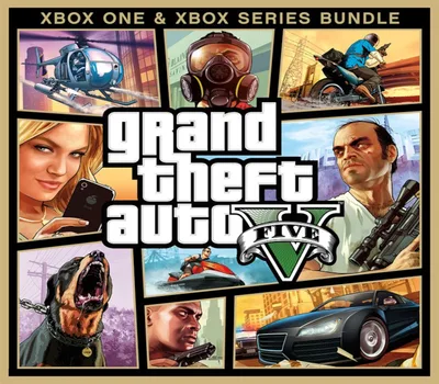 Grand Theft Auto V Cross-Gen Bundle EU XBOX One / Xbox Series X|S CD Key — лицензионный ключ