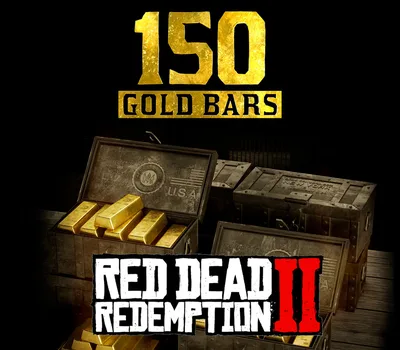 Red Dead Redemption 2 Online - 150 Gold Bars XBOX One CD Key — лицензионный ключ