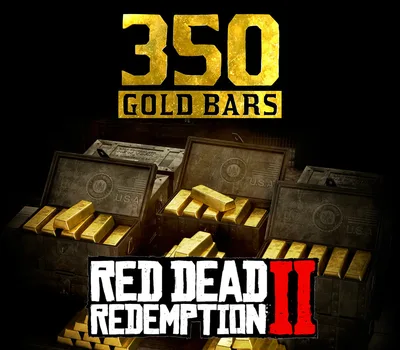 Red Dead Redemption 2 Online - 350 Gold Bars XBOX One CD Key — лицензионный ключ