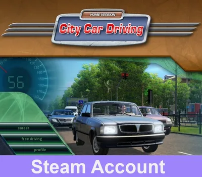 City Car Driving Steam Account — лицензионный ключ