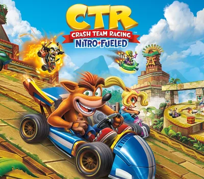 Crash Team Racing Nitro-Fueled AR XBOX One CD Key — лицензионный ключ