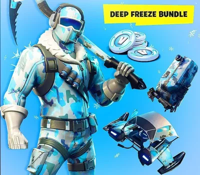 Fortnite Deep Freeze Bundle AR XBOX One CD Key — лицензионный ключ
