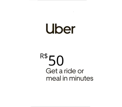 Uber R$50 BR Gift Card — лицензионный ключ