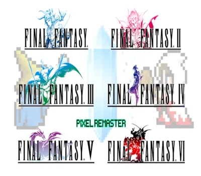 Final Fantasy I-VI Bundle PC Steam CD Key — лицензионный ключ