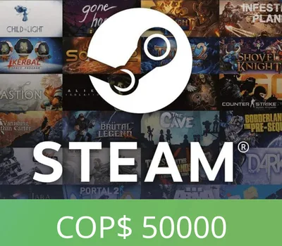 Steam Gift Card $50000 COP Activation Code — лицензионный ключ
