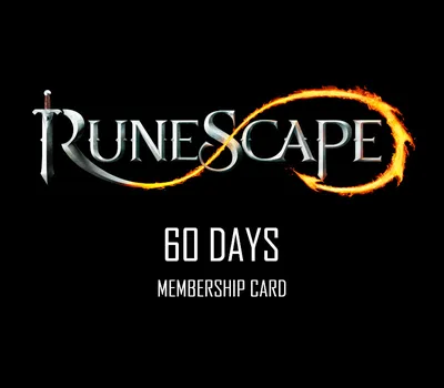 RuneScape 60-Day Prepaid Time Game Card — лицензионный ключ