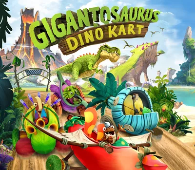 Gigantosaurus: Dino Kart PC Steam CD Key — лицензионный ключ