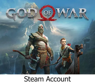God of War Steam Account — лицензионный ключ
