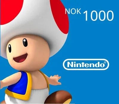 Nintendo eShop Prepaid Card NOK 1000  Key NOK — лицензионный ключ