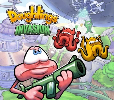 Doughlings: Invasion EU Steam CD Key — лицензионный ключ