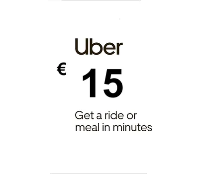 Uber EUR 15 Gift Card EU — лицензионный ключ
