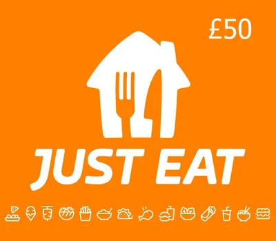 Just Eat £50 Gift Card UK — лицензионный ключ