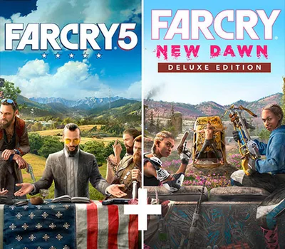 Far Cry 5 + Far Cry New Dawn Deluxe Edition Bundle Steam Account — лицензионный ключ