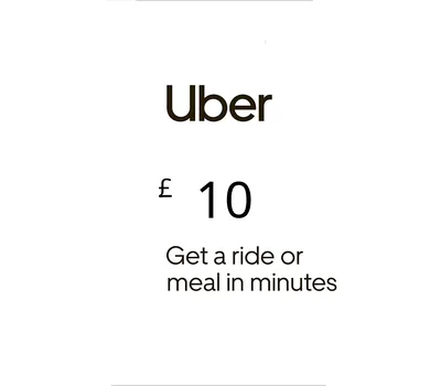 Uber £10 UK Gift Card — лицензионный ключ