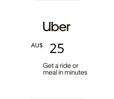 Uber AU$25 AU Gift Card — лицензионный ключ