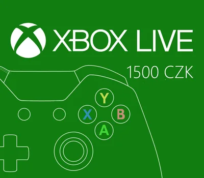 XBOX Live CZK 1500 Prepaid Card CZ — лицензионный ключ