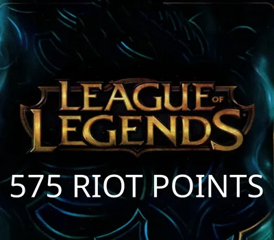 League of Legends 575 RP Prepaid Card — лицензионный ключ
