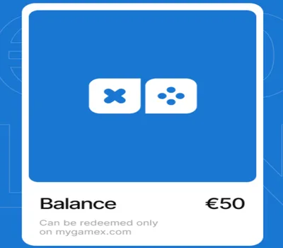 MyGameX €50 Balance Gift Card — лицензионный ключ