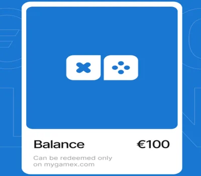 MyGameX €100 Balance Gift Card — лицензионный ключ